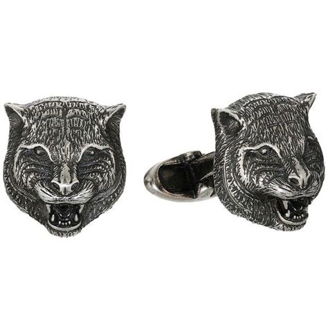 gucci cufflinks cat set|gucci cufflinks silver.